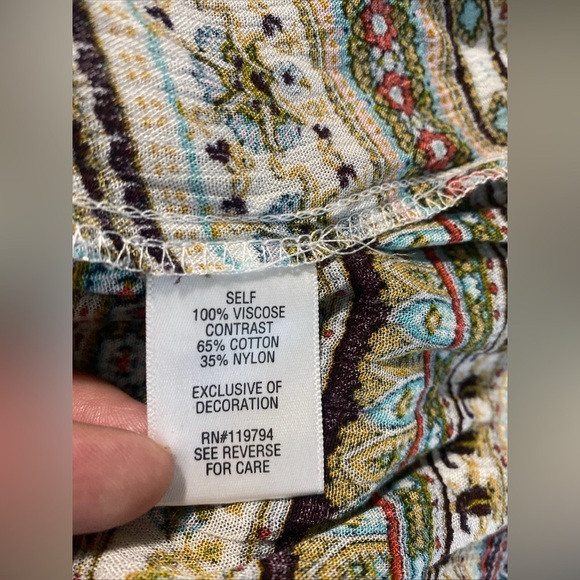 World Unity bohemian tunic size M - Picture 9 of 9